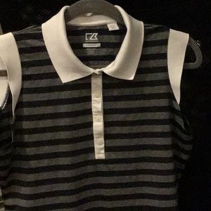 Ladies Cutter and Buck golf top.